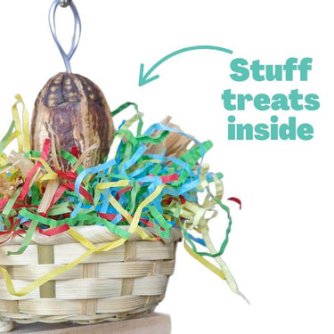 Birdie Lucky Charm Forage Basket